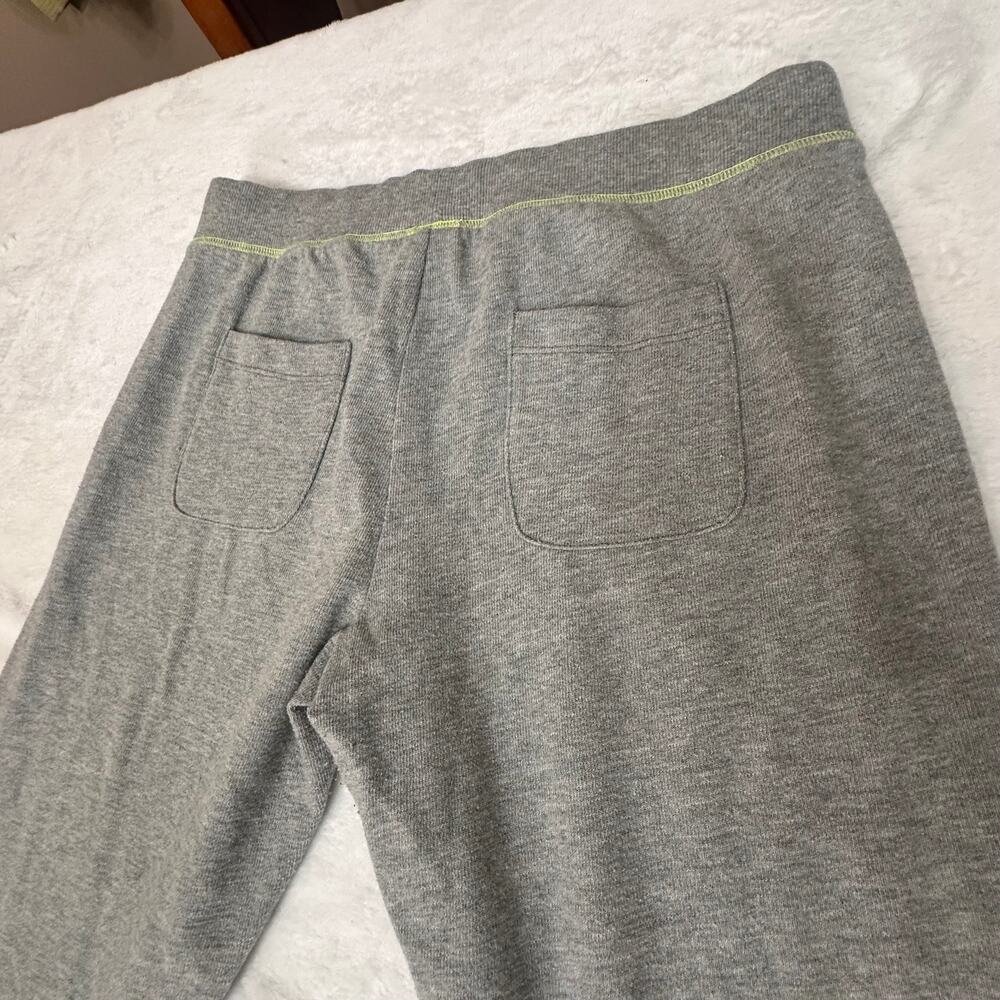 PINK Victoria’s Secret Gray Neon Heart Sweatpants Small - Picture 4 of 8
